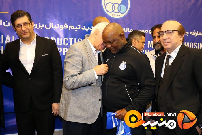 گزارش تصویری| مراسم معارفه موسیمانه، سرمربی استقلال
