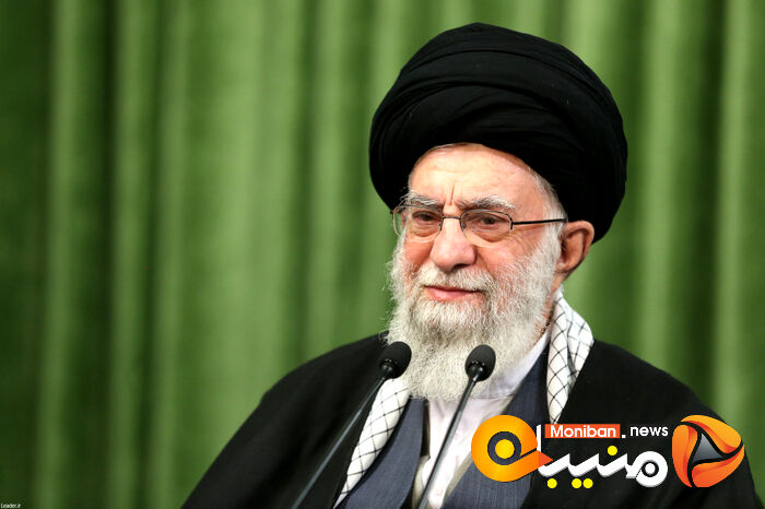 نشست تصویری رهبر معظم انقلاب اسلامی  با جمعی از مداحان