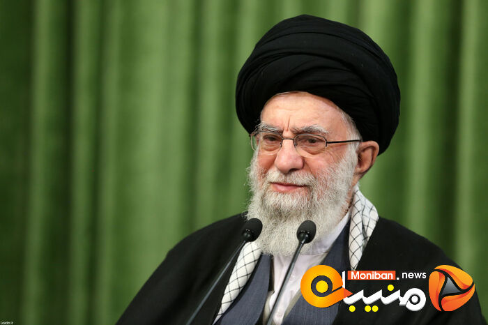 نشست تصویری رهبر معظم انقلاب اسلامی  با جمعی از مداحان