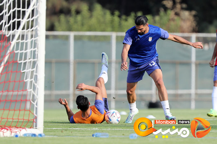 اولین تمرین تیم  ملی فوتبال با کارلوس کی روش