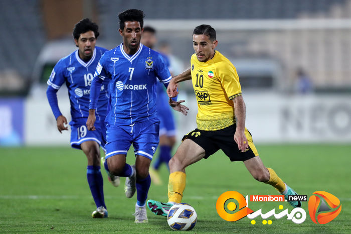 گزارش تصویری| بازی سپاهان و نیروی هوایی عراق