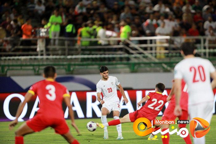 گزارش تصویری| بازی تیم ملی ایران و قرقیزستان