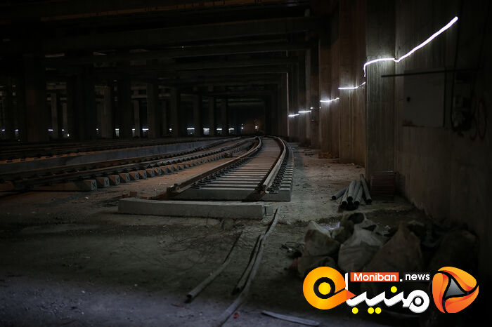 بازدید از نخستین پایانه زیر زمینی مترو