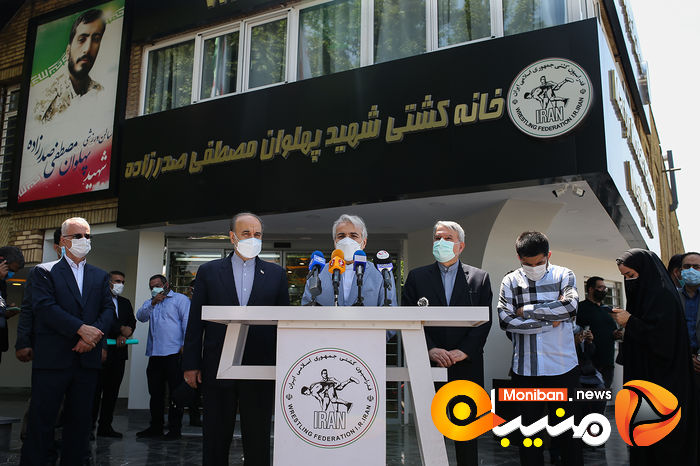 بازدید معاون رییس جمهور از اردوی تیم های ملی کشتی