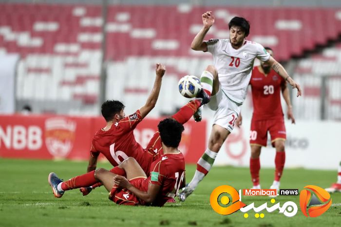 در حاشیه بازی تیم ملی ایران و بحرین
