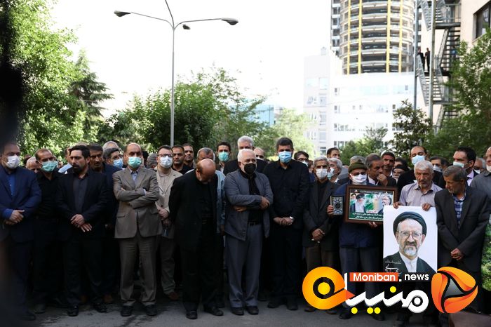 مراسم تشییع پیکر مرحوم سید محمود دعایی