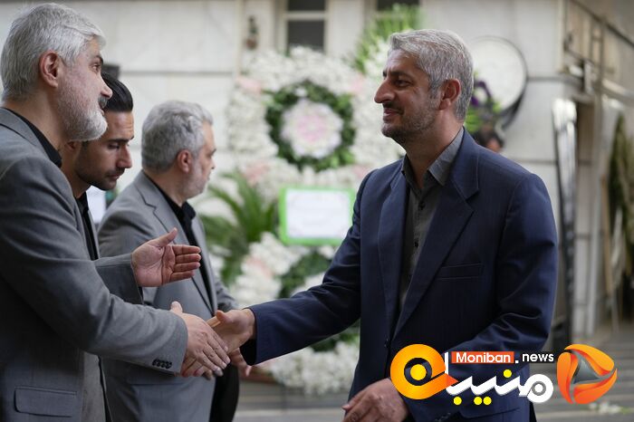 مراسم ختم پدر صاحب امتیاز منیبان