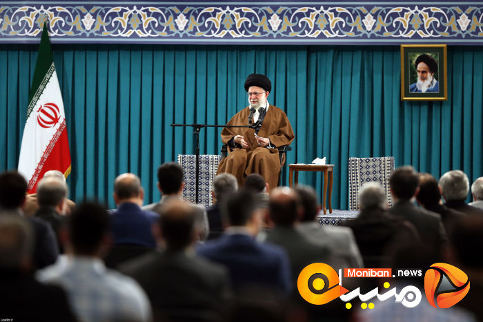 دیدار مداحان با رهبر انقلاب