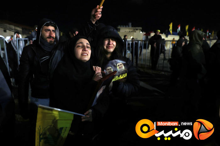 گزارش تصویری/ مراسم تشییع پیکر سیدحسن نصرالله و سیدهاشم صفی الدین