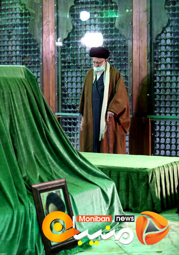 حضور رهبری در مرقد امام خمینی و مزار شهدا