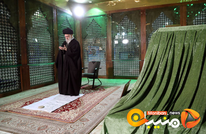 گزارش تصویری| حضور رهبری در مرقد امام خمینی و مزار شهدا