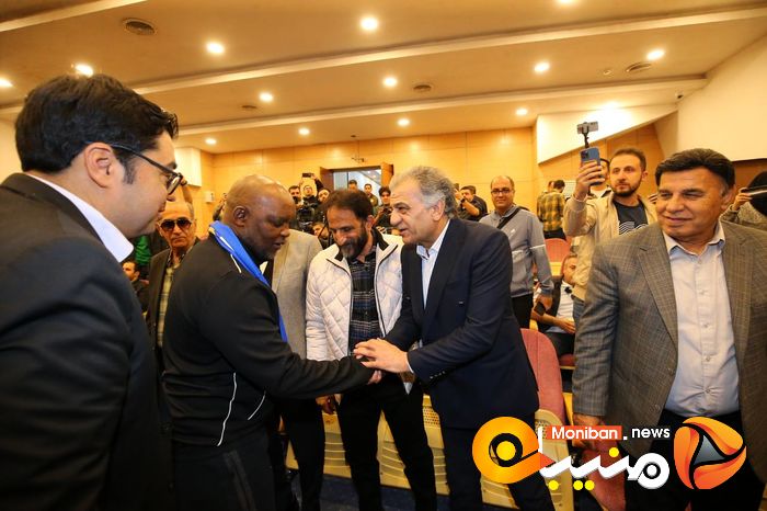 گزارش تصویری| مراسم معارفه موسیمانه، سرمربی استقلال