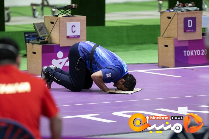 کسب مدال طلا تیراندازی جواد فروغی