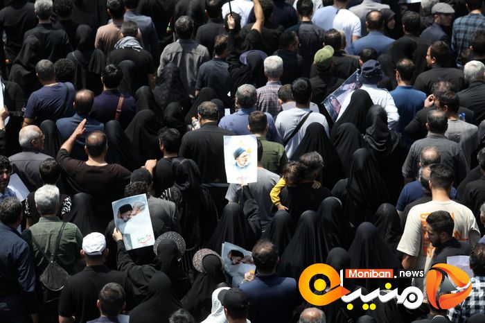 گزارش تصویری| تشییع پیکر رئیسی و همراهانش در تهران