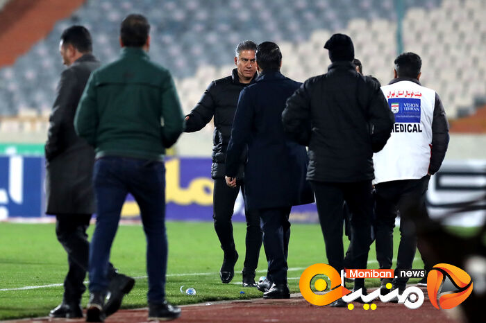 گزارش تصویری| بازی پرسپولیس و نساجی