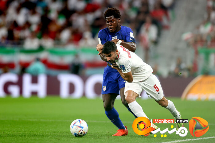 گزارش تصویری| بازی ایران و آمریکا