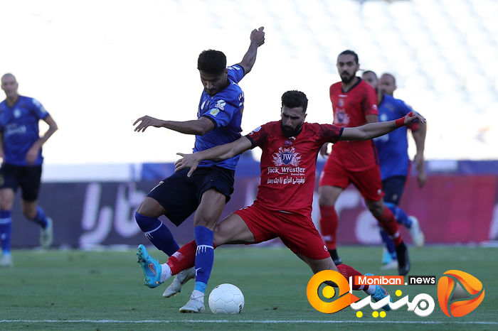 گزارش تصویری| بازی استقلال و نساجی
