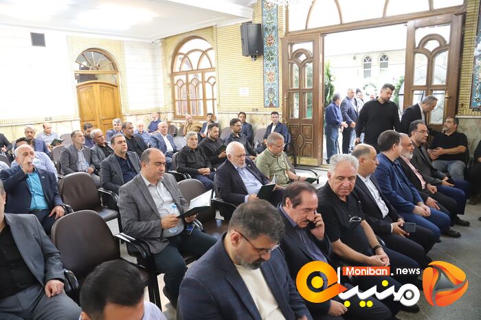 مراسم ختم پدر صاحب امتیاز منیبان