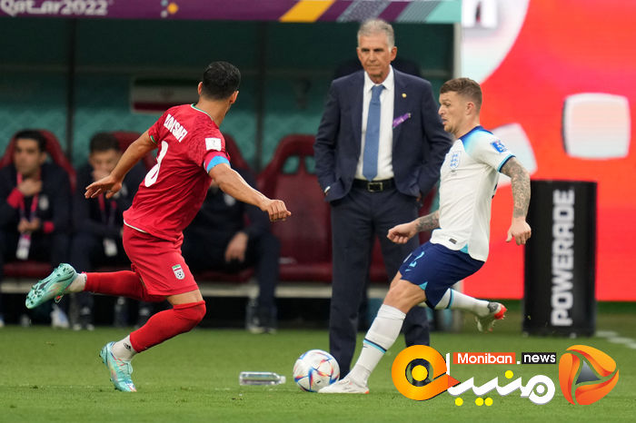 گزارش تصویری| بازی تیم ملی ایران مقابل انگلیس