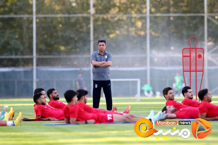 گزارش تصویری| تمرین تیم ملی فوتبال