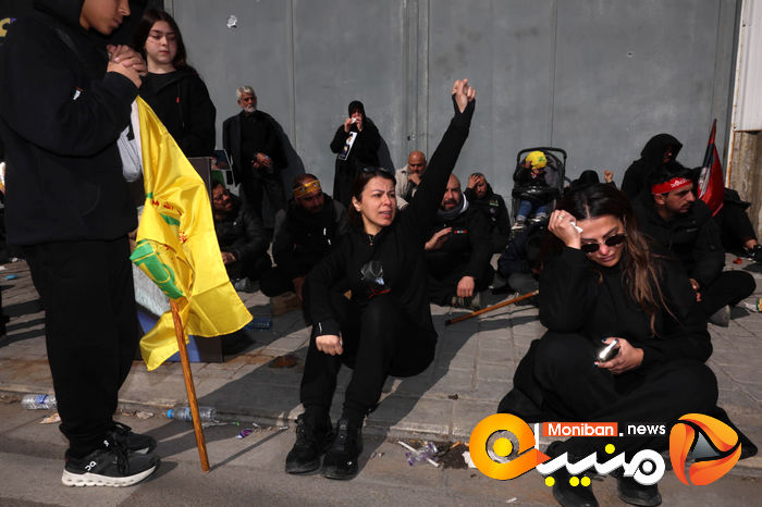 گزارش تصویری/ مراسم تشییع پیکر سیدحسن نصرالله و سیدهاشم صفی الدین