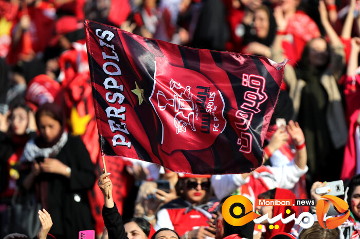 گزارش تصویری| دختران پرسپولیسی در ورزشگاه آزادی