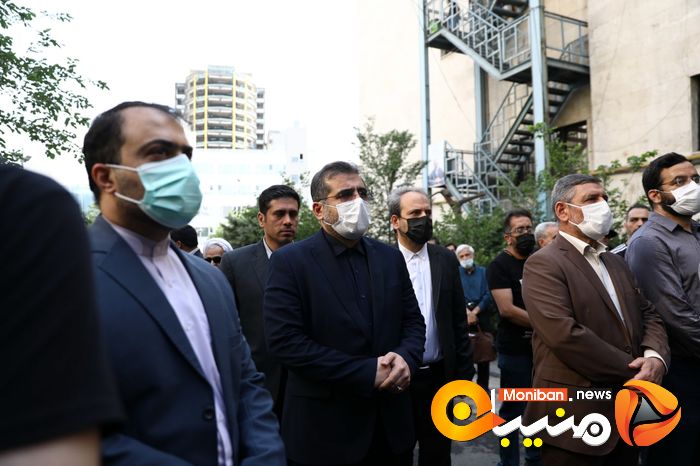 مراسم تشییع پیکر مرحوم سید محمود دعایی