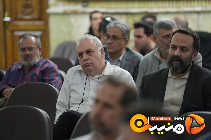 مراسم ختم پدر صاحب امتیاز منیبان