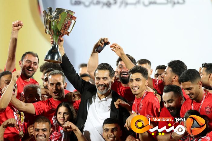 گزارش تصویری| جشن قهرمانی پرسپولیس در لیگ برتر
