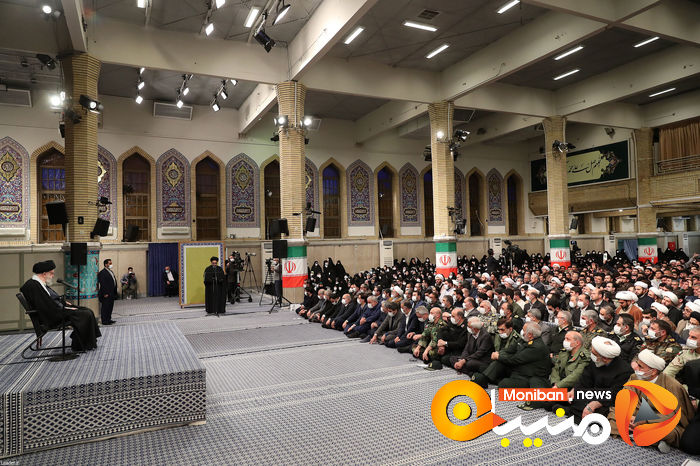 گزارش تصویری| دیدار مردم تبریز با رهبری