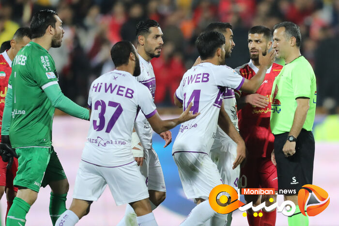 گزارش تصویری| بازی پرسپولیس و هوادار