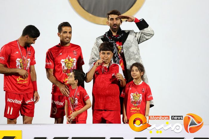 گزارش تصویری| جشن قهرمانی پرسپولیس در لیگ برتر