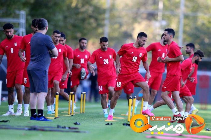 گزارش تصویری| تمرین تیم ملی فوتبال
