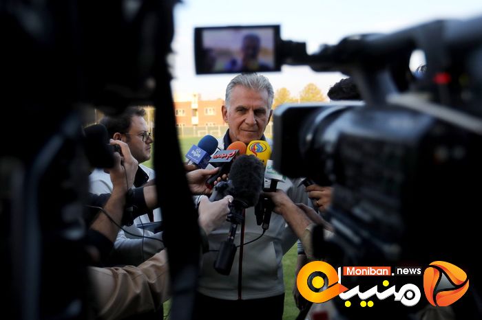 گزارش تصویری| تمرین تیم ملی فوتبال