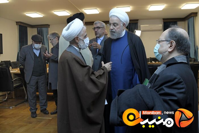 دیدار حسن روحانی با وزرای سابق