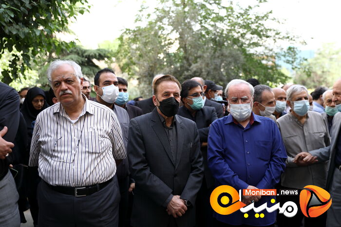 مراسم تشییع پیکر مرحوم سید محمود دعایی