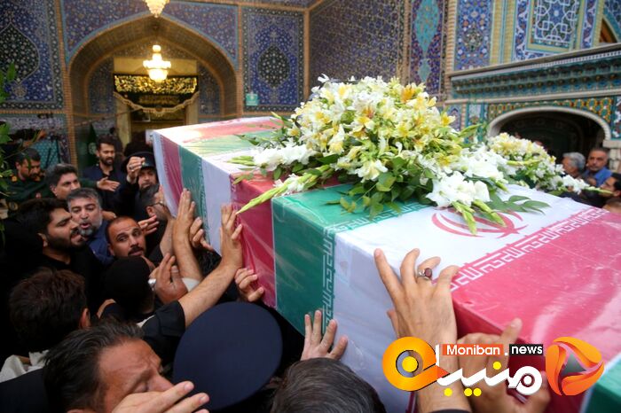 گزارش تصویری| تشییع پیکر رئیسی و همراهانش در قم