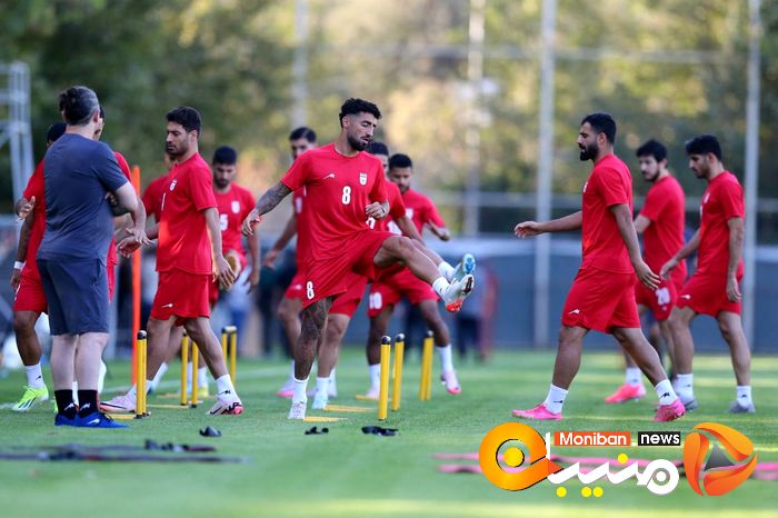 گزارش تصویری| تمرین تیم ملی فوتبال