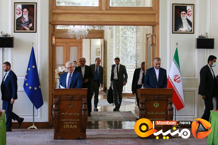 دیدار بورل و امیرعبدالهیان