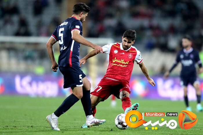 گزارش تصویری| بازی پرسپولیس و نساجی