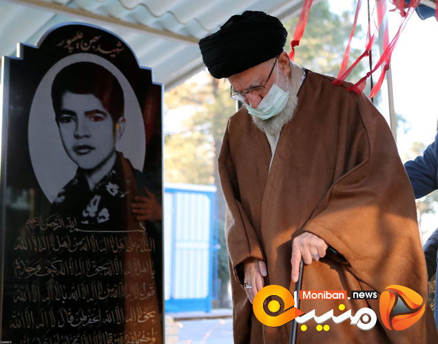 حضور رهبری در مرقد امام خمینی و مزار شهدا