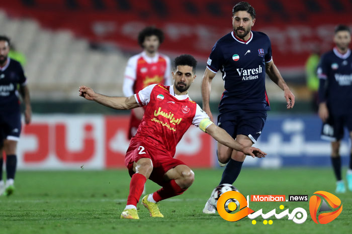 گزارش تصویری| بازی پرسپولیس و نساجی