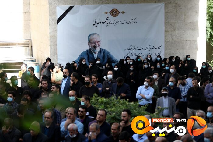 مراسم تشییع پیکر مرحوم سید محمود دعایی