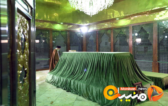 حضور رهبری در مرقد امام خمینی و مزار شهدا