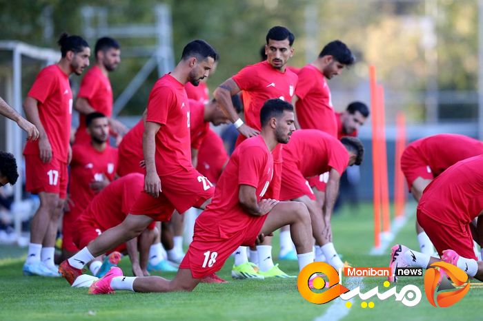گزارش تصویری| تمرین تیم ملی فوتبال