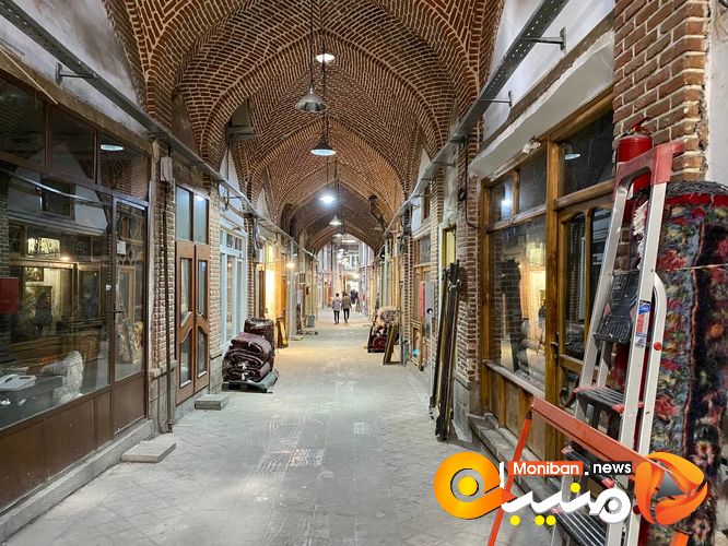 بازار زیبای تبریز