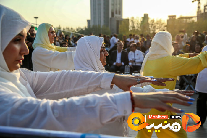 گزارش تصویری| همایش بزرگ ووشوکاران استان تهران در پل طبیعت