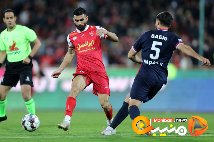 گزارش تصویری| بازی پرسپولیس و نساجی