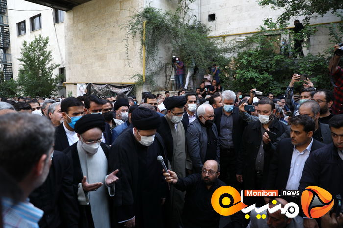 مراسم تشییع پیکر مرحوم سید محمود دعایی