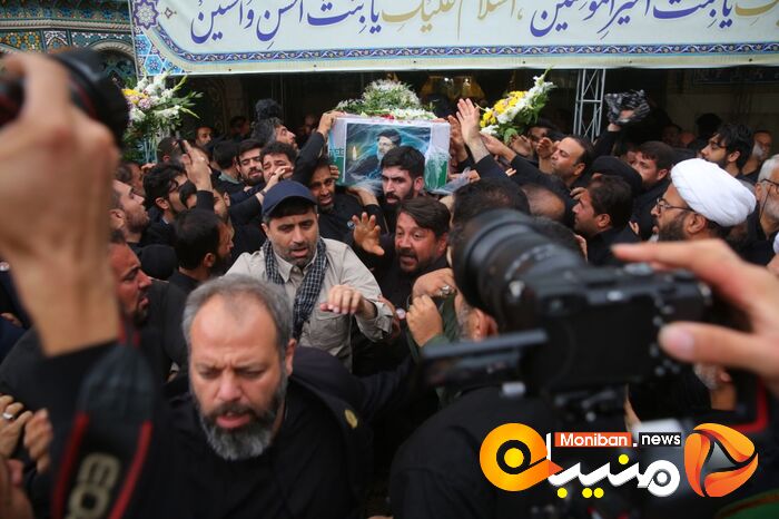 گزارش تصویری| تشییع پیکر رئیسی و همراهانش در قم